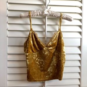 Forever 21 velvet tank
